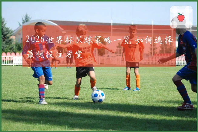 2026世界杯买球策略一览 如何选择最优投注方案
